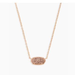 Kendra Scott rose gold necklace